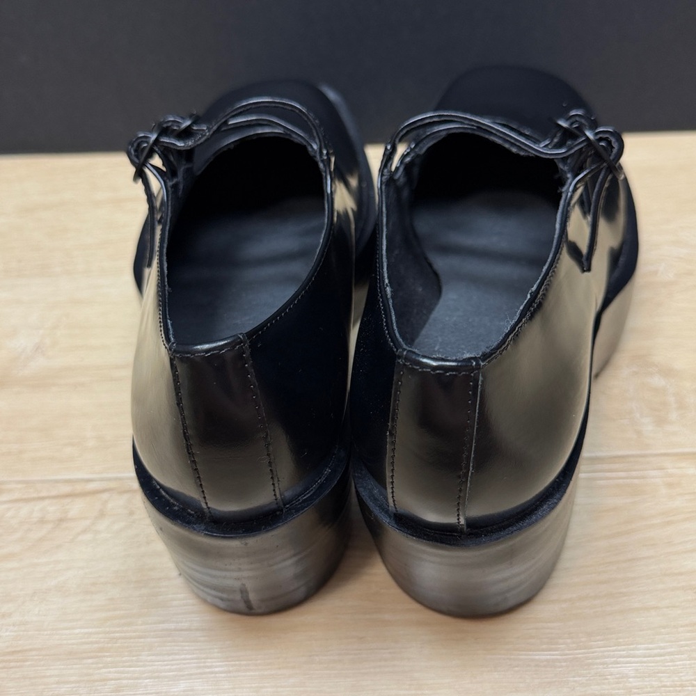 Camper Black Double-Strap Platform Mary Jane Shoes - Picture 8 of 11